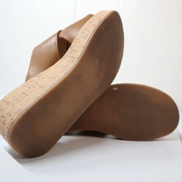 SHOW MORE b.o.c. Born Concept Sunny Wedge Sandal TAN - Picture 7 of 9